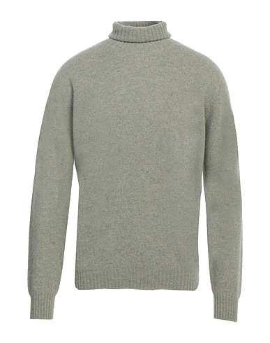 ALTEA Turtleneck Light green 100% Virgin Wool