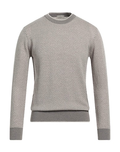 ALTEA Pullover Grau 100% Schurwolle