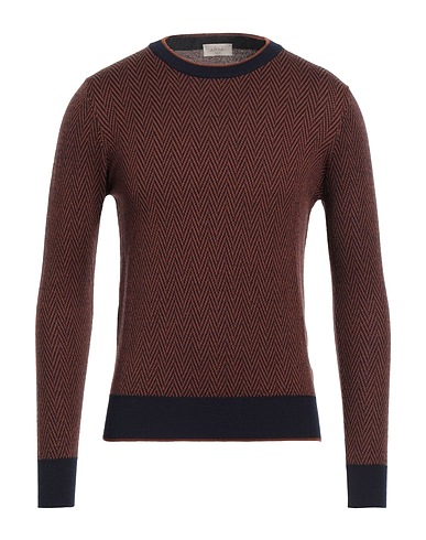 ALTEA Jumper Dark brown 100% Virgin Wool