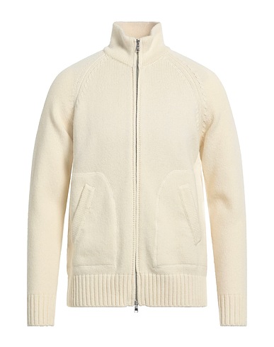 ALTEA Cardigan Cream 100% Virgin Wool