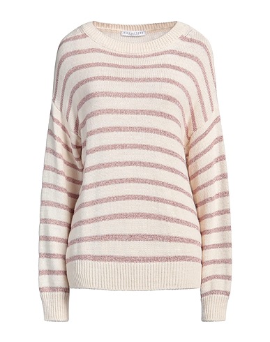 CARACTÈRE Jumper White 80% Viscose, 20% Polyester, Polyacrylic, Wool, Alpaca wool