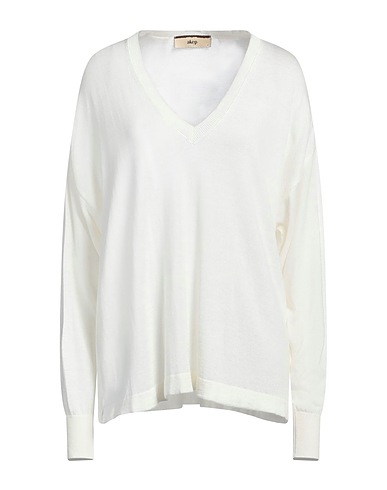 AKEP Pullover Elfenbein 65% Viskose, 26% Merinowolle, 9% Polyamid