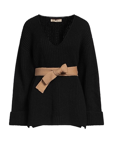 AKEP Sweater Black 75% Acrylic, 10% Wool, 5% Viscose, 5% Polyester, 5% Alpaca wool