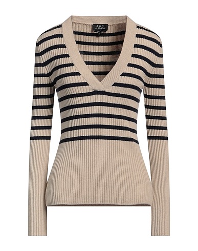 A.P.C. Pullover Sabbia 50% Cotone, 50% Cachemire