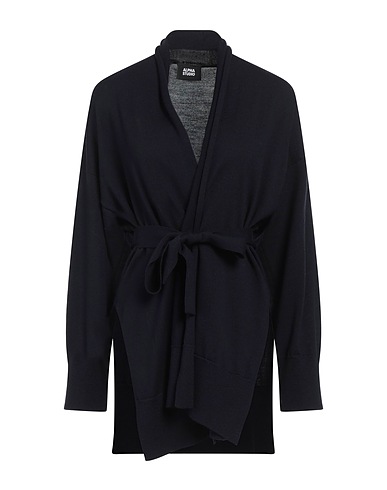 ALPHA STUDIO Cardigan Midnight blue 100% Merino Wool