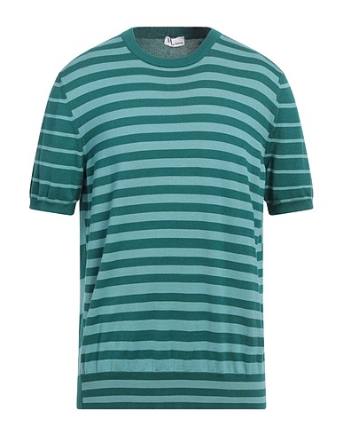 DOPPIAA Jumper Emerald green 100% Cotton
