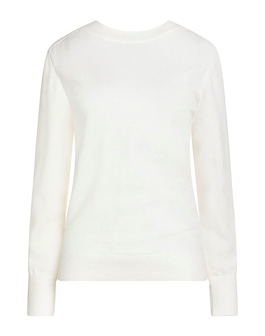 ALPHA STUDIO Sweater White 50% Viscose, 30% Polyester, 20% Polyamide