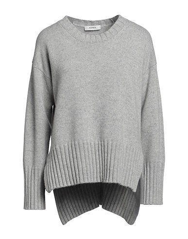 ALPHA STUDIO Jumper Light grey 40% Wool, 30% Viscose, 20% Polyamide, 10% Cashmere