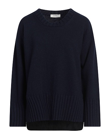 ALPHA STUDIO Sweater BLU NOTTE 40% Wool, 30% Viscose, 20% Polyamide, 10% Cashmere