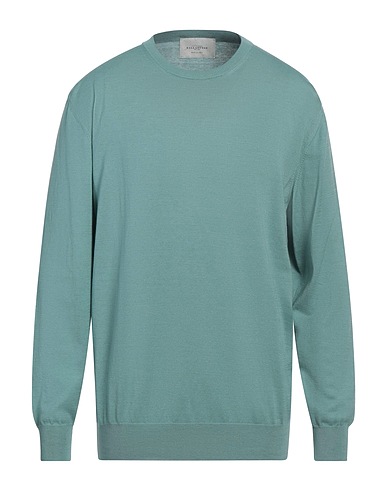 BALLANTYNE Jumper Light green 55% Silk, 45% Cotton