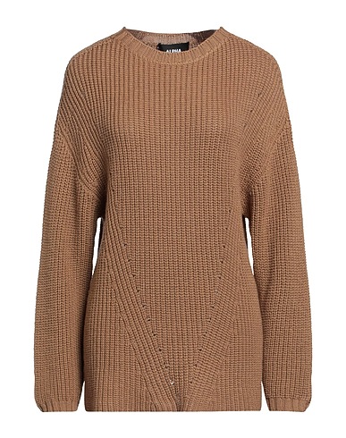 ALPHA STUDIO Jumper Camel 100% Wool