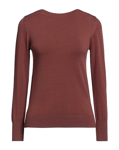 ALPHA STUDIO Pullover Schokobraun 73% Viskose, 14% Polyester, 13% Elastan