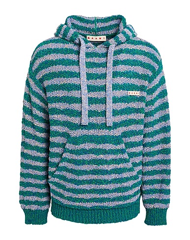 MARNI Pullover Grün 70% Baumwolle, 19% Polyester, 11% Polyamid
