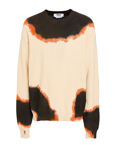MSGM Jumper Beige 100% Cotton