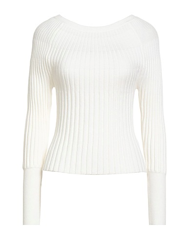 ALPHA STUDIO Jumper White 50% Viscose, 30% Polyester, 20% Polyamide