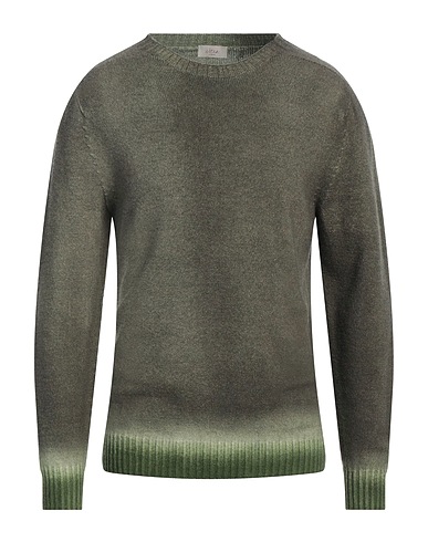 ALTEA Sweater Military green 90% Virgin Wool, 10% Cashmere