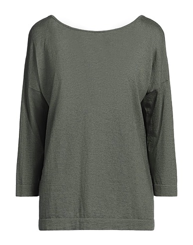 SNOBBY SHEEP Jumper Military green 55% Silk, 45% Cashmere