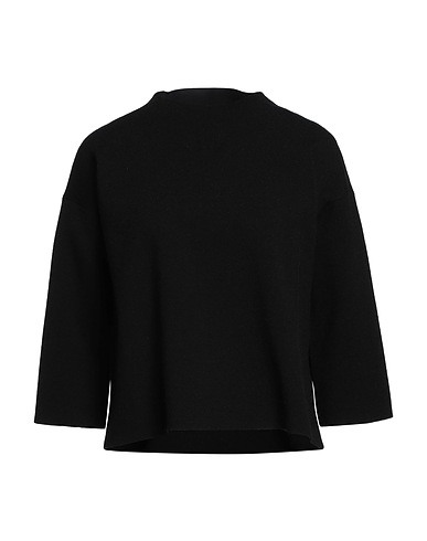 ALPHA STUDIO Pullover Nero 50% Viscosa, 30% Poliestere, 20% Poliammide