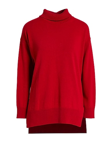 ALPHA STUDIO Polo neck 40% Recycled wool, 30% Viscose, 20% Polyamide, 10% Recycled cashmere