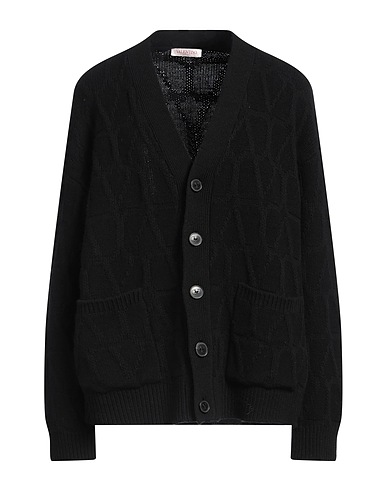 VALENTINO GARAVANI Cardigan Black 100% Virgin Wool