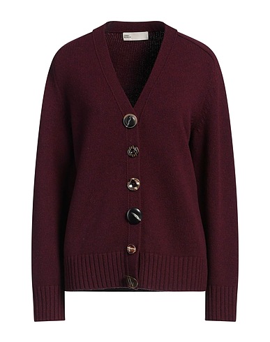 TORY BURCH Cardigan Burgundy 100% Wool