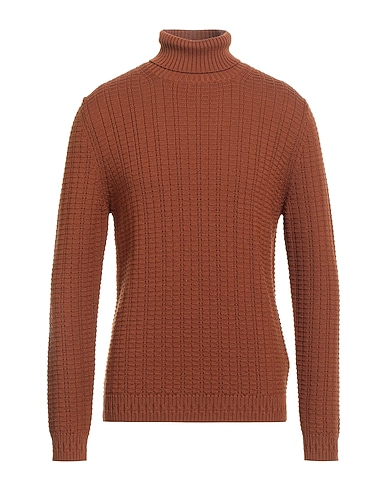 ALPHA STUDIO Polo neck 100% Merino Wool