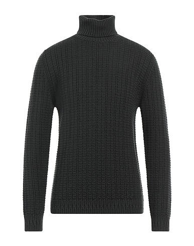 ALPHA STUDIO Polo neck 100% Merino Wool