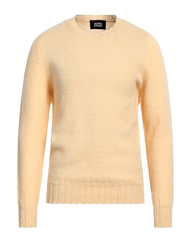 ALPHA STUDIO Sweater Beige 100% Wool