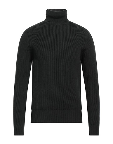 ALPHA STUDIO Turtleneck Dark green 100% Merino Wool