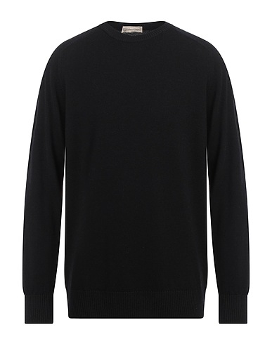 CASHMERE COMPANY Pullover Nero 100% Lana Merino