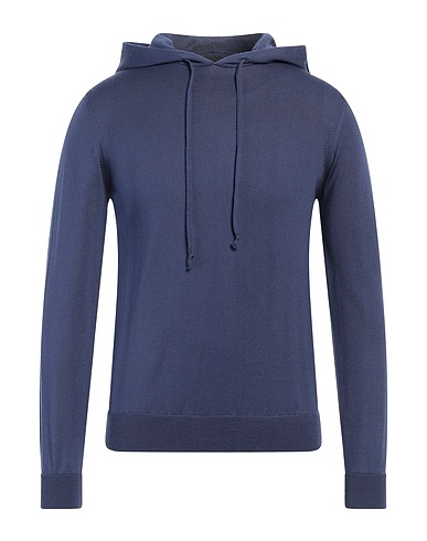 ALPHA STUDIO Jumper Navy blue 100% Merino Wool