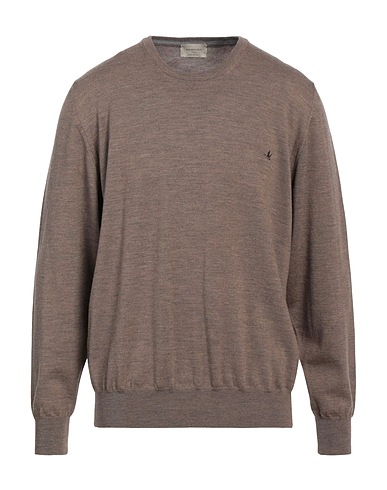 BROOKSFIELD Sweater Taupe 100% Virgin Wool