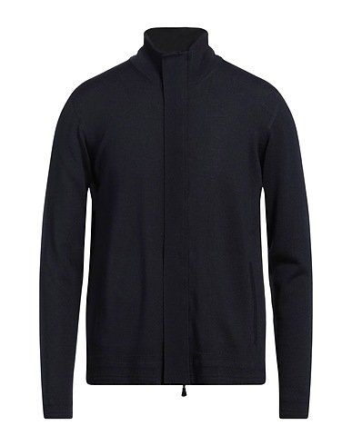 ALPHA STUDIO Cardigan Midnight blue 100% Merino Wool