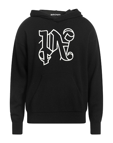 PALM ANGELS Sweater Black 40% Merino Wool, 30% Viscose, 20% Polyamide, 10% Cashmere, Polyester