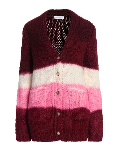 GABRIELA HEARST Cardigan Burgundy 100% Cashmere