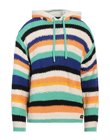 DSQUARED2 Jumper Light green 96% Cotton, 4% Polyamide, Calfskin