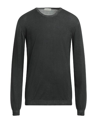 ROBERTO COLLINA Jumper Charcoal 100% Cotton