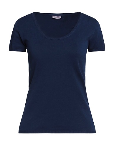 ROSSOPURO Jumper Navy blue 70% Cotton, 30% Polyester