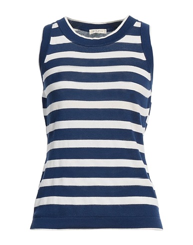 ETRO Sleeveless sweater Navy 60% Cotton, 40% Cashmere