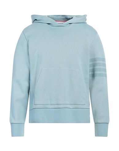 THOM BROWNE Jumper Sky blue 100% Cotton