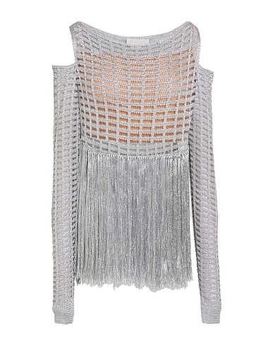 GENNY Pullover Silber 78% Viskose, 22% Polyester, Polyamid
