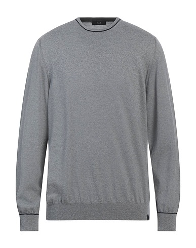 FAY Jumper Grey 100% Virgin Wool
