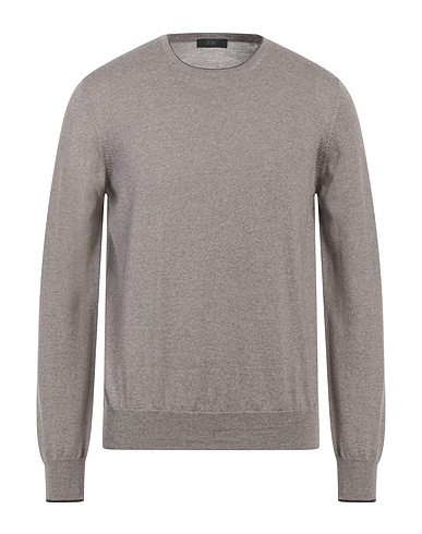 FAY Jumper Taupe 100% Virgin Wool