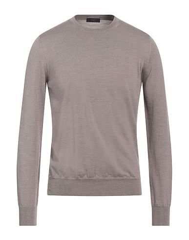 FAY Pullover Tortora 100% Lana Vergine