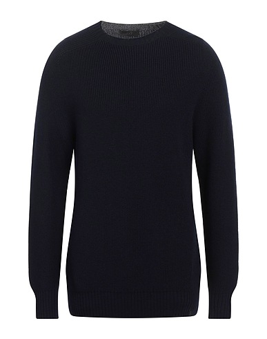 FAY Jumper Navy blue 100% Virgin Wool
