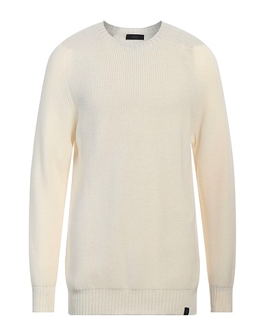 FAY Pullover Cremeweiß 100% Schurwolle