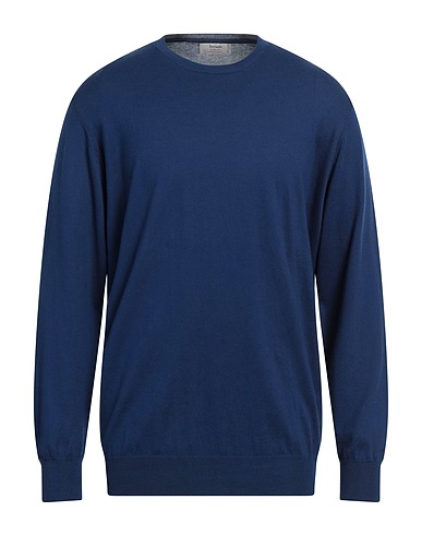 FERRANTE プルオーバー ブルー コットン 100%