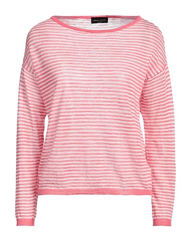 ROBERTO COLLINA Sweater Pink 55% Linen, 45% Polyester