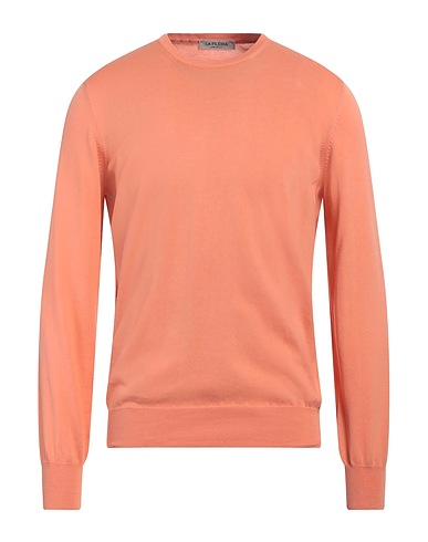LA FILERIA Sweater Salmon pink 100% Cotton