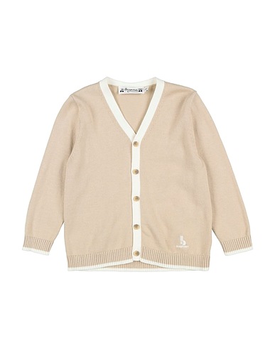 BONPOINT Cardigan Beige 100% Cotton
